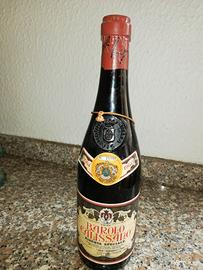 vino - barone di calissano del 1964