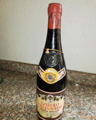 vino - barone di calissano del 1964