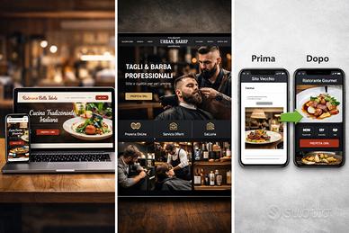 Creo siti web professionali