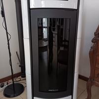 stufa a pellet Moretti Design Aladino Glass 