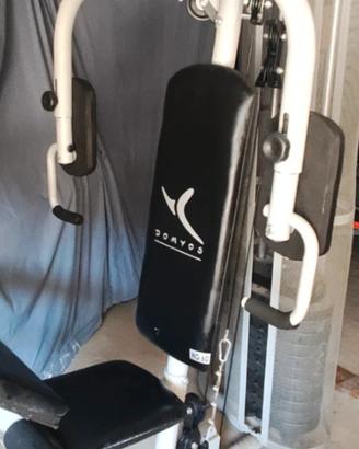 palestra multifunzionale più panca e bilancieri