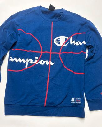 Felpa Champion Ragazzo - Grafica Basket - Come Nuo