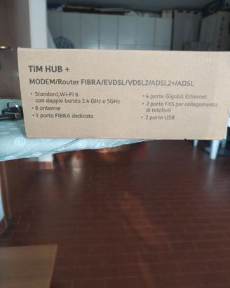 Modem/Router Tim x fibra/adsl