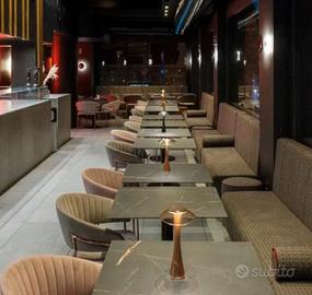 tavolo piano top in pietra sinterizzata esterno in