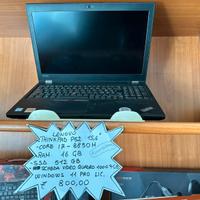 Lenovo ThinkPad P52 (RICONDIZIONATO)