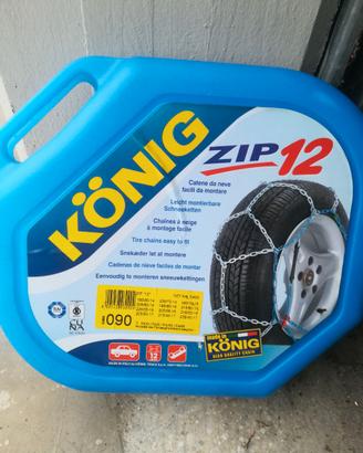 CATENE DA NEVE KONIG ZIP 12 – GRUPPO 090 (NUOVE)