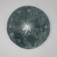 Orologio in marmo verde