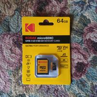 MICRO SD CARD KODAK 64GB NUOVA 