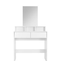 mobiletto per farsi il trucco con specchio