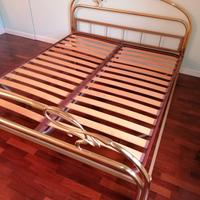 RETE A DOGHE IN LEGNO PER LETTO MATRIMONIALE