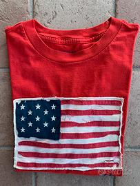 T-shirt Polo Ralph Lauren bambino rossa 5 anni