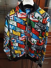giacca Adidas originals patch vintage style unisex