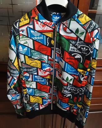 giacca Adidas originals patch vintage style unisex
