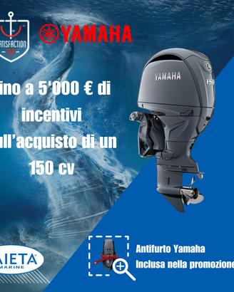 Promo Motore Yamaha F150D - Pronta Consegna