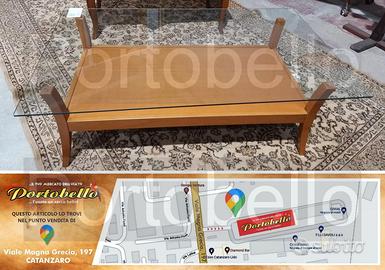 Codice: 267697 TAVOLINO RETTANGOLARE IN VETRO CON