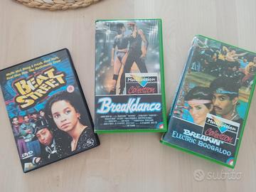 Film originali dell'epoca breakdance e beat street