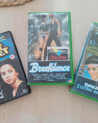 Film originali dell'epoca breakdance e beat street