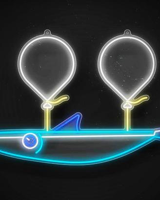 Lampada neon logo