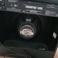 Amplificatore per chitarra + pedale footswitch