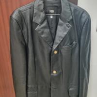 Giacca in pelle Versace 