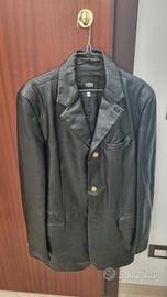 Giacca in pelle Versace 