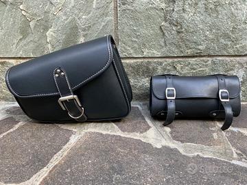 Borse laterali per Harley