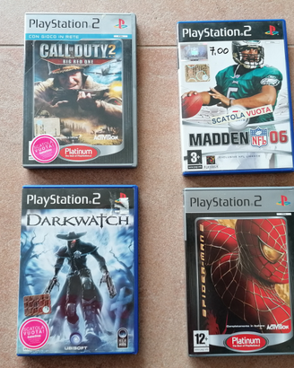 Lotto Giochi Play Station 2 (PS2)