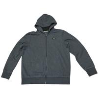 Felpa uomo con cerniera cappuccio tasche grigia