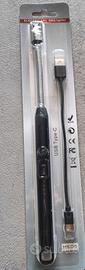 Penna elettrica USB colore nero 