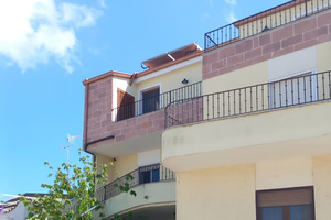 Camera con bagno privato in affittacamere Menhir