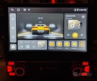 Autoradio 1 DIN 7" Schermo Scomparsa 6GB/128GB