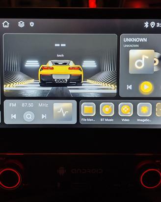 Autoradio 1 DIN 7" Schermo Scomparsa 6GB/128GB