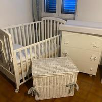 Culla + Fasciatoio + Cesta