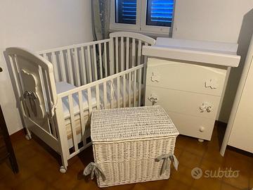 Culla + Fasciatoio + Cesta