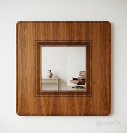 Specchio Design Vintage Mid-Century Geometrico