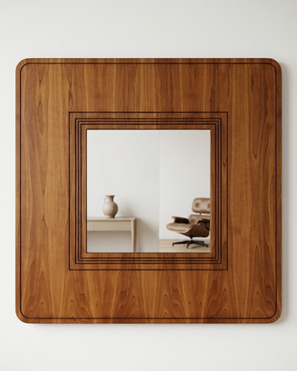 Specchio Design Vintage Mid-Century Geometrico