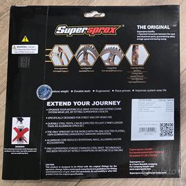 SUPERSPROX STEALTH 42 DENTI ARANCIONE KTM