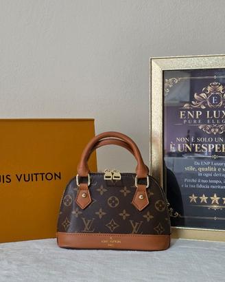 Borsa Mini Donna Elegante - Monogram Marrone
