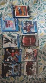giochi PS4 e Nintendo 