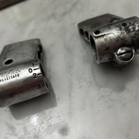 Riser morsetto Lambretta + manicotti porta leve