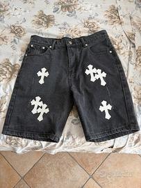 jeans corti chrome hearts