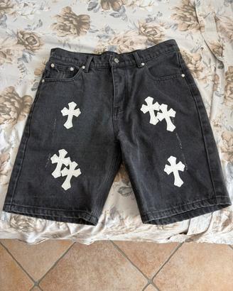jeans corti chrome hearts