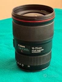Obiettivo CANON EF 16-35 mm f/4L IS USM