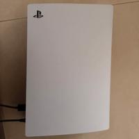 Playstation 5 digital edition + base di ricarica