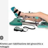 kinetec riabilitazione ginocchio 