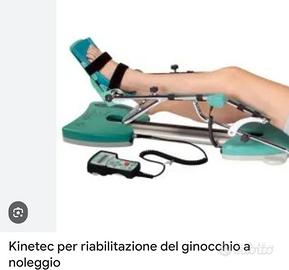 kinetec riabilitazione ginocchio 