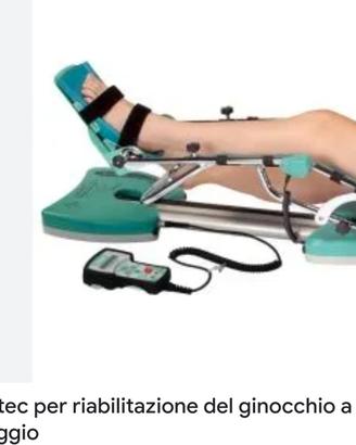 kinetec riabilitazione ginocchio 