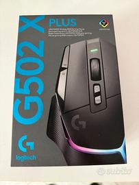 Mouse gaming wireless Logitech G502 X PLUS
