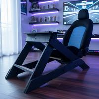 Postazione artigianale simulatore di guida