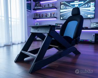 Postazione artigianale simulatore di guida